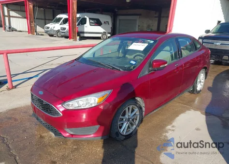 2016 Ford Focus Se z USA, uszkodzony, nr VIN 1FADP3F25GL389675